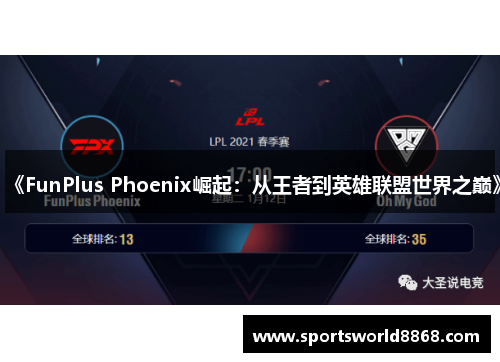 《FunPlus Phoenix崛起：从王者到英雄联盟世界之巅》